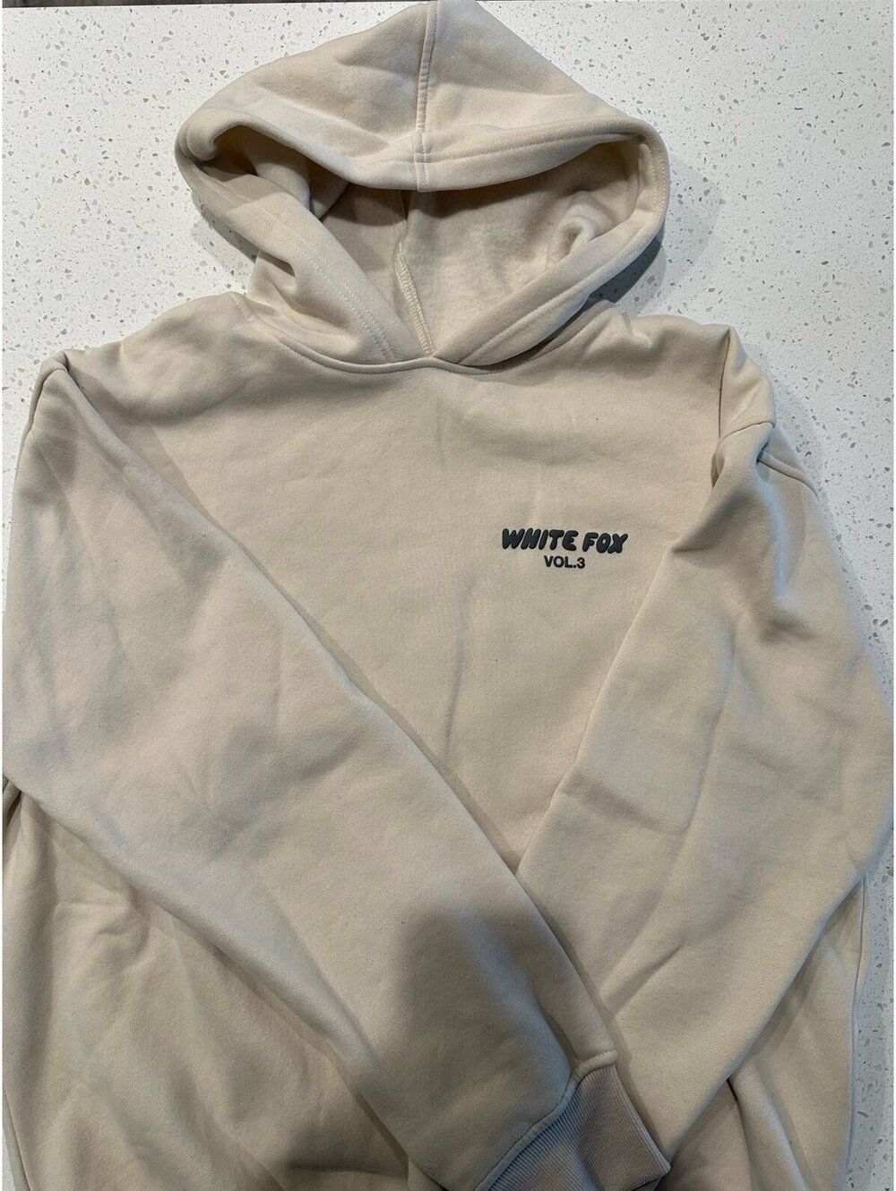 White Fox Hoodie Size M/L